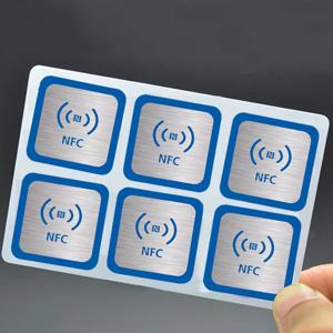 범용 라벨 RFID 키, 144 바이트 메모리, NFC Ntag213 태그 스티커, 13.56MHz NTAG 213