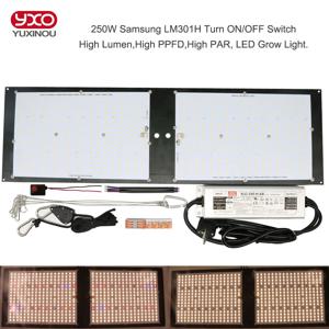 디밍 가능한 LED 성장 조명, UV IR 테크 LED 보드, Sam-ng LM301H V2, 120W, 240W, 320W, 480W, Meanwell 드라이버 포함, 7 년 보증