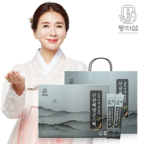 [동의삼] 프리미엄 데일리 산삼배양근스틱 (10g x 30포) 홍삼 산삼 Red ginseng 선물