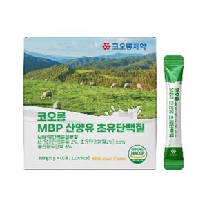 코오롱제약 MBP 산양유 초유단백질 5g x 60포