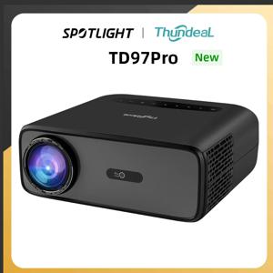 ThundeaL 풀 HD 프로젝터, 1080P 와이파이 비디오 프로젝터, TD97 프로 홈 시어터, 안드로이드 TD97Pro, TD97W, 4K 프로젝터, 영화 홈 시네마