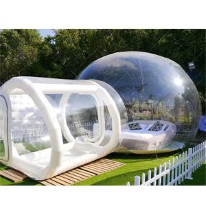 투명한 팽창식 버블 텐트, 구형 클리어 하우스, 정원 캐빈 파티 로지, 별이 빛나는 하늘 돔, 야외 캠핑