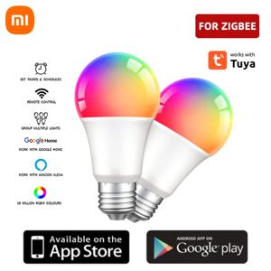 샤오미 투야 Zigbee3.0 스마트 전구, RGBCW 리모컨 색상 변경, LED E27 스마트 라이프 앱, 알렉사 구글 홈용, 9 W, 12 W, 15 W, 18W