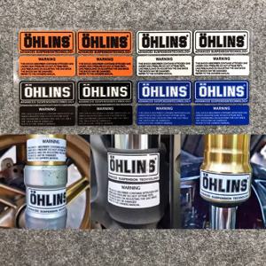 반사 OHLINS 레이싱 서스펜션 충격 오토바이 액세서리 데칼 스티커 수정 장식 스즈키 방수