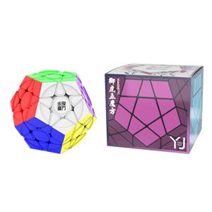 Iy Yuhu Megaminx V2 M 마그네틱 매직 스피드 큐브, 스티커 없는 전문 피젯 완구, Yongjun Yuhu V2M 입방정 퍼즐