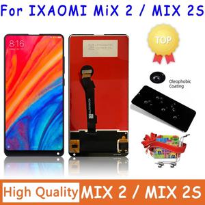 샤오미 Mi Mix 2 2s Mix2 Mix2s 용 오리지널 터치 스크린 디지타이저 어셈블리 교체, 프레임 포함, 5.99 인치