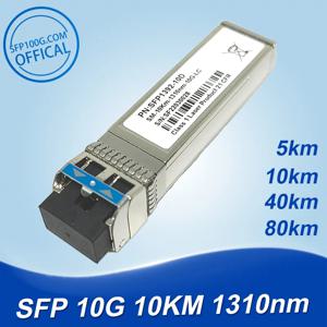 단일 광섬유 모듈, 10G SFP + 듀플렉스 LC, 인텔, 시스코, 미크로틱, 화웨이, 익스트림 스위치, 완전 호환, 5km, 1310nm