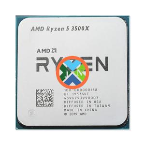 AMD Ryzen 5 3500X R5 3500X 3.6 GHz 6 코어 6 스레드 CPU 프로세서, 7NM 65W L3 = 32M 100 000000158 소켓 AM4