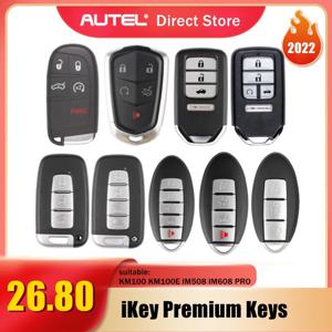 AUTEL 프리미엄 범용 스마트 키, 크라이슬러, 캐딜락, 혼다, 현대, 닛산용, MaxiIM KM100, KM100E, IM508, IM608 PRO와 함께 사용