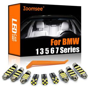 Zoomsee 인테리어 LED 조명 키트, BMW E87 E81 F20 E36 E46 E90 E91 E92 E93 F30 F31 E39 E60 E61 F10 F11 F12 F06 E38 E63 E65 E66