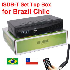 칠레/브라질 ISDB-T TV BOX HD 지상 디지털 비디오 방송 TV 리시버, ISDBT 튜너, 브라질/칠레 셋톱 박스