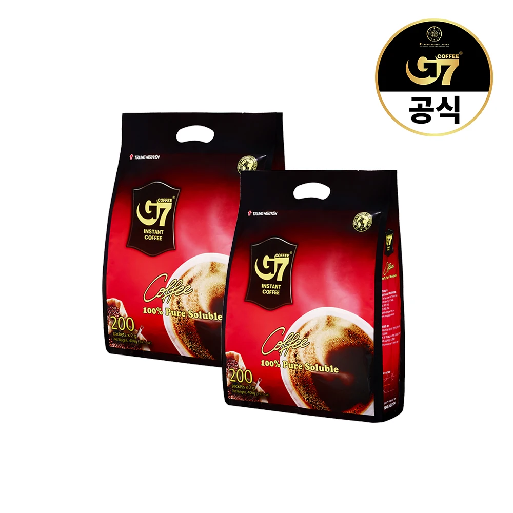 G7 베트남 커피 퓨어블랙 2g x 400개입