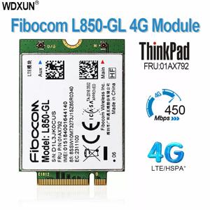 Fibocom L850-GL M.2 카드, 01AX792 4G LTE 무선 모듈, ThinkPad X395 X1 탄소 Gen6 X280 T580 T480s L480 X1 요가 Gen 3 L580