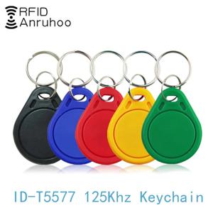 스마트 칩 태그 재기록 가능 복사 배지, EM4305 복사기 키체인 RFID 복사기 근접 ID 복제 카드, T5577, 125Khz, 5PCs