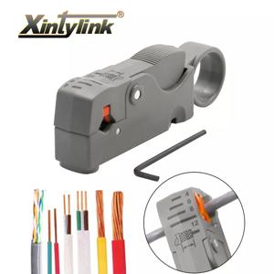 Xintylink 이더넷 케이블 스트리퍼, 네트워크 수공구 플라이어, 나이프 라인, UTP, FTP, 동축 커터, 와이어 스트리핑, rj45, cat5, cat6