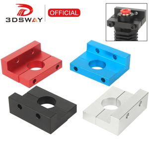 3DSWAY V6 Hotend 고정 블록 E3D V6 Volcano BP6 3D 프린터 부품 용 핫 엔드 압출기 홀더 장착 브래킷 Ender3 CR10 시리즈, 볼케이노 핫 엔드 압출기