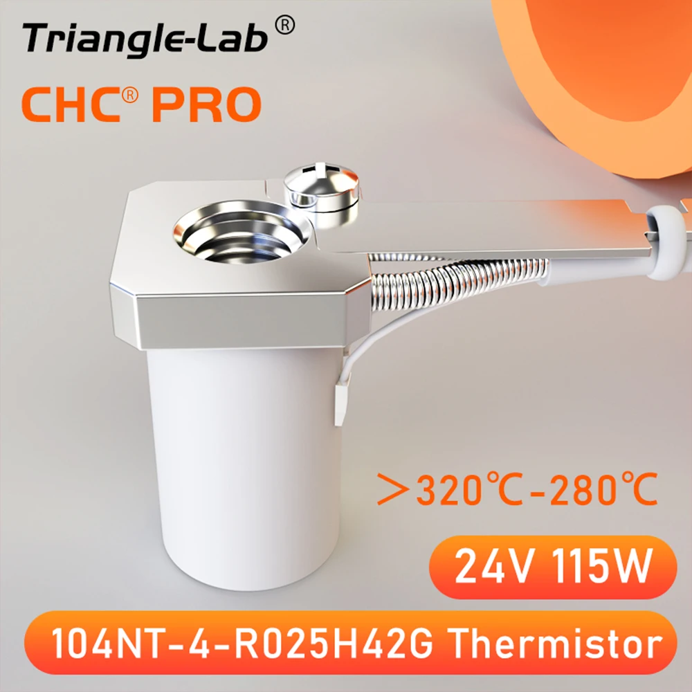 RS Trianglelab 세라믹 히팅 코어, 엔더 3 화산 핫엔드 CR10 mk3s blv, 115W 고출력 CHC 프로 키트