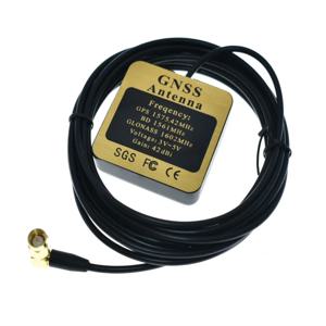 3M 케이블 MCX GPS 안테나 세라믹 시트 42db, 고 이득 MCX 스트레이트 헤드 Beidou GPS GLONASS 외부 안테나