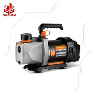 ONEVAN 1/2HP 7CFM 냉매 진공 펌프 1/4 공기 흡입구 냉동 자동차 가정용 에어컨 마키타 18v 배터리