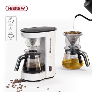 HiBREW 3 in 1 미국 드립 커피 기계 커피 위에 붓기 메이커 유리 찻주전자 뜨거운 차 메이커 750ML H12