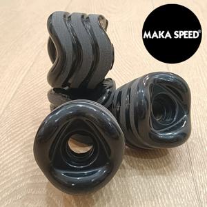 MAKA SPEED 스케이트보드 모든 지형 휠, 부드러운 서핑 랜드 스케이트보드 휠, 롱보드 커브 78A, 좋은 품질, 60mm, 70mm