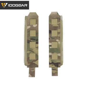 IDOGEAR 전술 지퍼 MOLLE 어댑터, 후방 백 팩 플레이트 캐리어, 카모 3950, 10 #