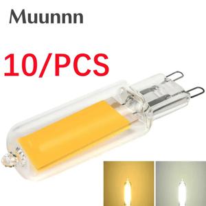 Mununnn 매우 밝은 LED 전구, 유리 램프, 정전력 LED 조명, G9 COB 전구, G9 7W, 9W, 12W, 15W, 220V