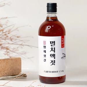 멸치액젓 / 까나리액젓  원액 600g,1.2kg,2kg,5kg