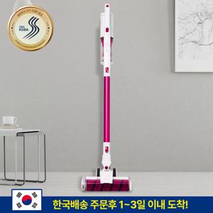 [라헨느] 더 퀸 V25 앱솔루트 BLDC 무선청소기 27000PA (핑크)