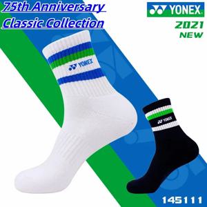 YONEX 배드민턴 양말, 두꺼운 수건 밑창 스포츠 양말, 땀 흡수 및 탈취, 피트니스 러닝, 75 주년 145111