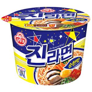 오뚜기 진라면 순한맛 큰컵 110g 컵라면