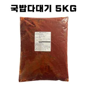 매운 다대기 순대국용 돼지국밥용 다데기 5kg