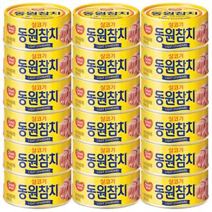 동원 살코기 참치 100g×18개 통조림 참치캔