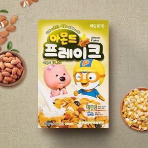 뽀로로 아몬드 프레이크 580g / 시리얼, 씨리얼, 과자, 후레이크, 간식, 국내산 , 벌꿀, NonGMO