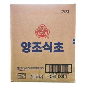 오뚜기 양조식초(BIB) 18L