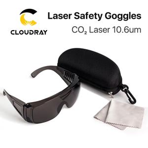 Cloudray 10600nm 레이저 안전 고글 스타일 B 방패 보호 OD6 + CE CO2 레이저 절단 조각 기계