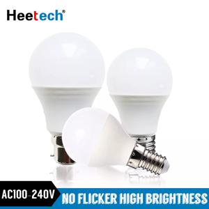 LED E27 LED 램프, E14 B22 전구, 차가운 또는 따뜻한 흰색 스포트라이트 램프, 3W, 5W, 7W, 9W, 12W, 15W, 18W, 220V, 110V