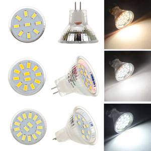 LED 전구 MR11 AC/DC12V 24V GU4 120LM 240LM, LED 전구 9LED 12LED 15LED 5730 SMD 따뜻한/차가운/중립 백색 램프 할로겐 조명 교체