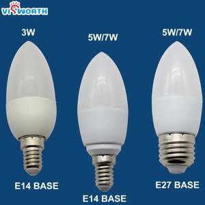 Led 촛불 빛 3 w 5 w 7 w 저장 에너지 chandlier 크리스탈 램프 ampoule bombillas e14 e27 ac 110 v 220 v 따뜻한 차가운 흰색 cob led 전구