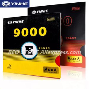 YINHE 9000 탁구 고무, 끈끈한 퀵 어택 루프, 핍인 갤럭시 9000D 9000E