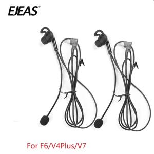 C타입 USB-C 인터페이스 심판 인이어 이어폰, EJEAS V6 Pro V4C Plus Q8 F6 V7 판사 이어 인터콤 헤드셋