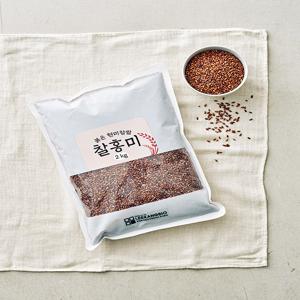 붉은 현미찹쌀 찰홍미 2kg