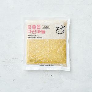 마늘 100% 다진마늘 500g