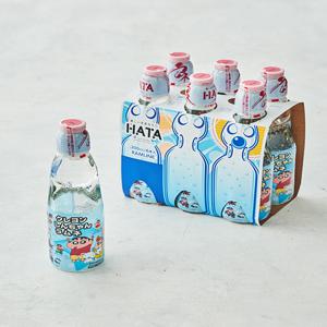 [하타] 크레용 신짱 라무네 (200mL x 6개입)