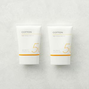 [미샤] 올 어라운드 세이프 블록 코튼 선크림 SPF50+/PA++++ 50ml (1+1 기획)