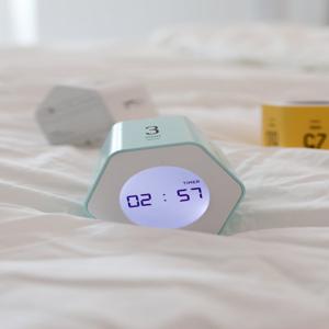 [무아스] 멀티 육각 시계 타이머 2세대 카운트업 공부 쿠킹 큐브타이머 뽀모도로 타바타