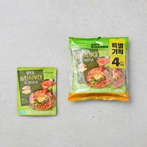 [풀무원] 송탄식부대찌개양념150g*4입