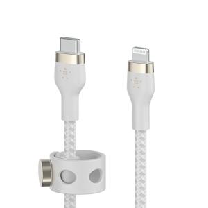 [벨킨] 프로 플렉스 USB-C to 라이트닝 아이폰 고속 충전 케이블 CAA011bt