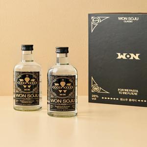 [전통주] 원소주클래식 2입 선물세트 (28도 375ml)