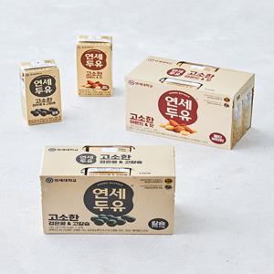 [연세두유] 고소한 두유 2종 (190mL X 6개입)